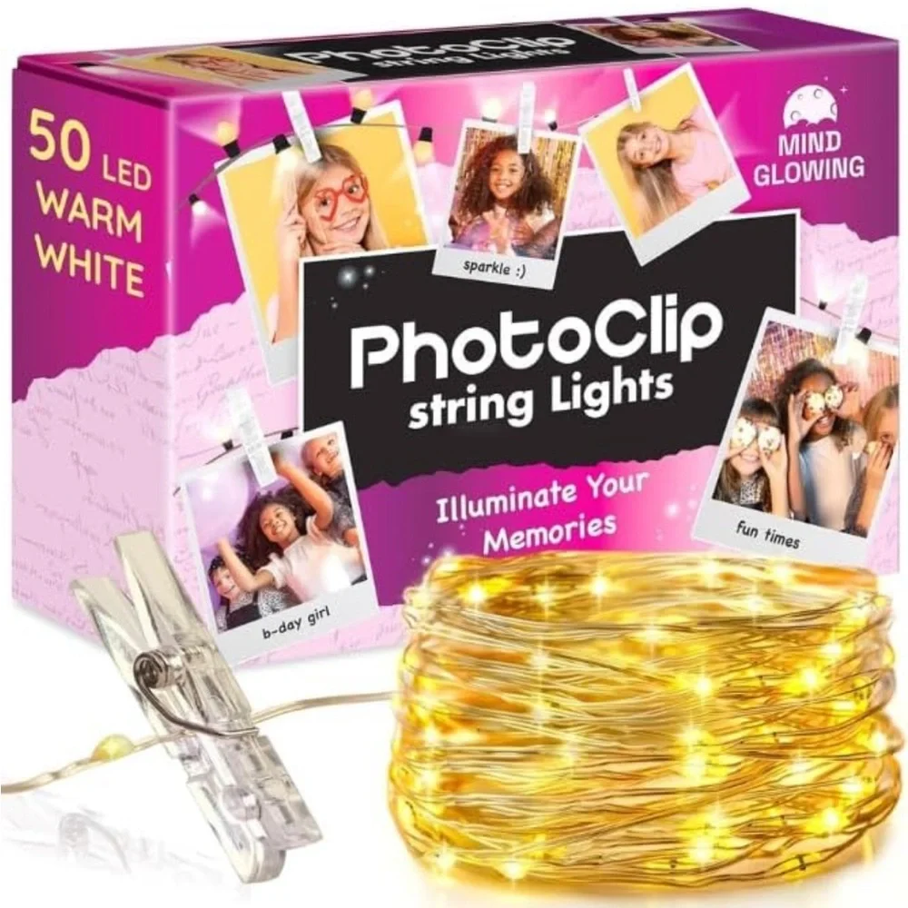 Photo clip string lights